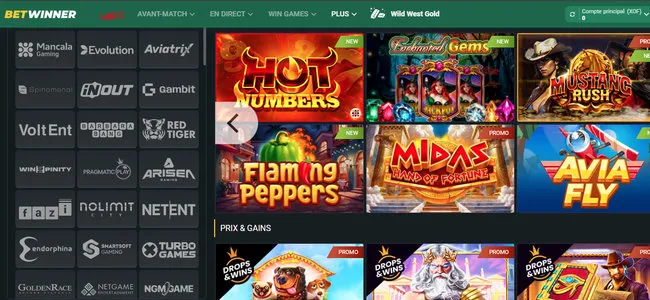Partenariats Meilleurs Fournisseurs Jeux